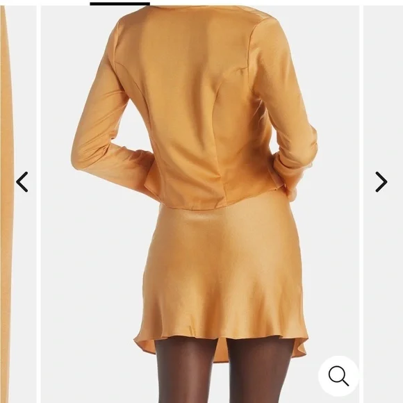 NWOT Sage The Label Jess Tie Front Shirt - Small - Picture 4 of 8